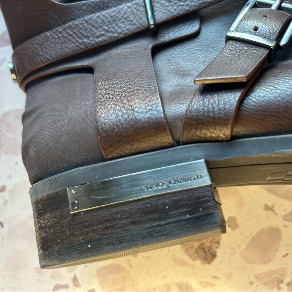 Vince Camuto Dark Brown Over the Knee Boots Size 10 - Picture 4 of 12